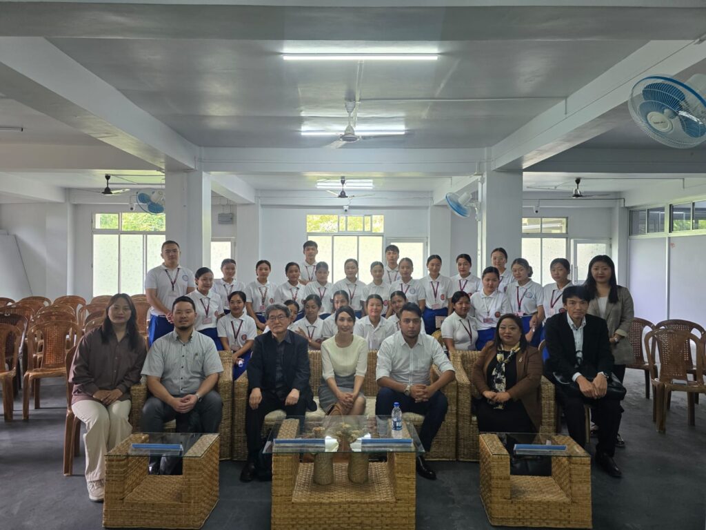 Seminar @ BN nursing college with JICA and Red Cros Director