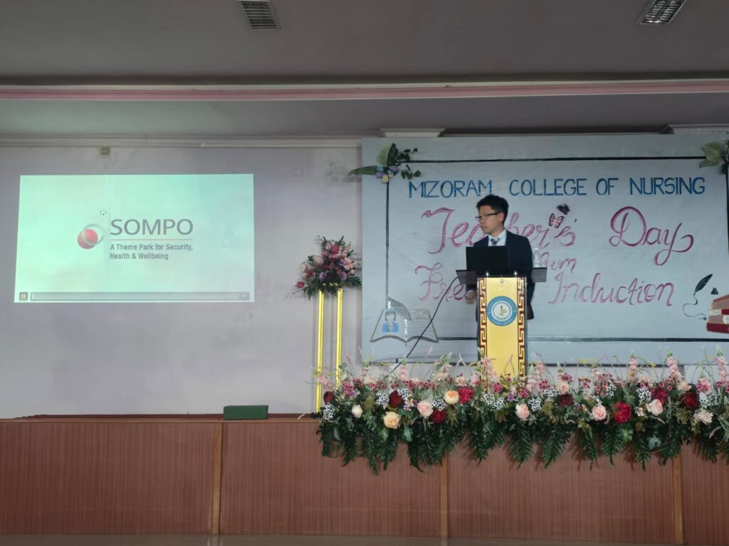 Seminar by Honda san @ MCON bsc nursing college.