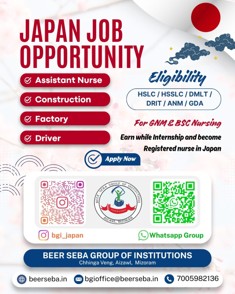 Japan Job opportunity